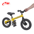 Alibaba new design 2 in 1 blance bike fat tire/air tire bmx balance bike/detachable pedal children balancing bike 14"